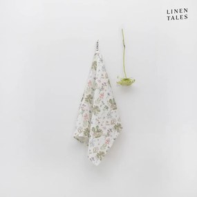 Lniana ścierka 45x65 cm White Botany – Linen Tales