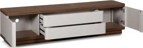 Szafka RTV TIERRA 180 cm Kaszmir/Orzech Japandi