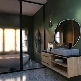 Lustro łazienkowe RUBINO CLOUD II 90 BALTICA DESIGN