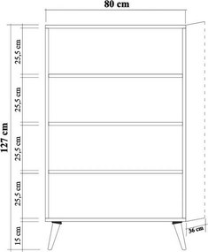 Szafka Mega Sonoma Oak Cubes