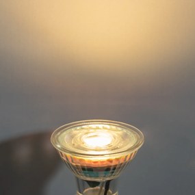 Zestaw 5 ściemnialnych żarówek LED GU10 50mm przezroczystych 4,9W 450 lm 2700K