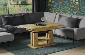 Ława rozkładana podnoszona ISO 110(170)x65 dąb artisan ENDO