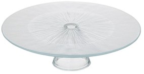 Patera na ciasto Elise, szklana, Ø 28 cm