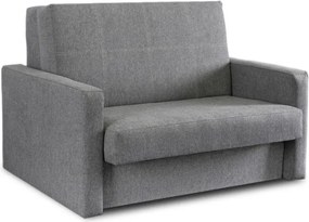 Fotel do Spania MILAN 2 Amerykanka Rozkładany Dwuosobowy Szary Nowoczesny