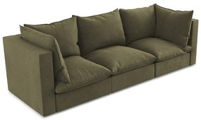 Sofa w kolorze khaki 255 cm Manao – Makamii