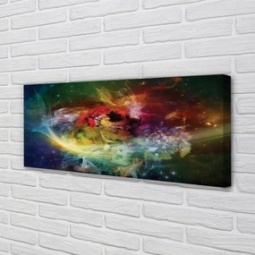 Obraz drukowany na płótnie Czysta Abstrakcja Fraktalna