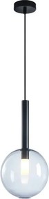 Czarna lampa wisząca - K575- A8-T85