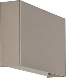 Nowoczesna lampa ścienna ze stali - Otan