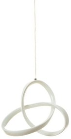 Lampa geometryczna LED wisząca sufitowa AT46-1SL-White