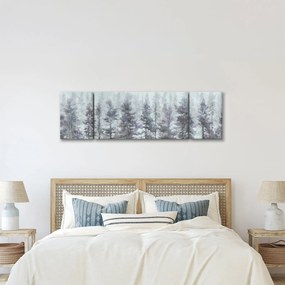 Obraz - Pine forest II, aquarel (170x50 cm)