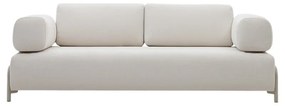 Beżowa sofa modułowa z tkaniny szenilowej 232 cm Compo – Kave Home