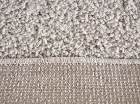 Dywan shaggy Best jasny beżowy 80 cm x 250 cm