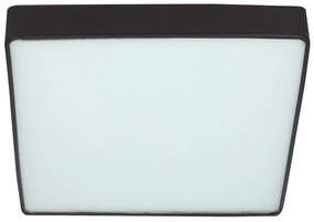 Czarny plafon kwadratowy w nowoczesnym stylu - M098-Leslie