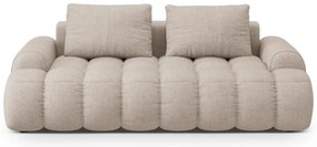 Jasnobrązowa sofa 200 cm Linz – Cosmopolitan Design