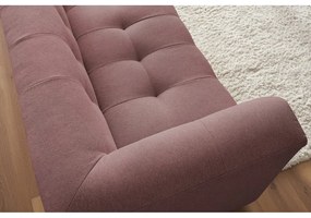 Ciemnoróżowa sofa 324 cm Kleber – Bobochic Paris