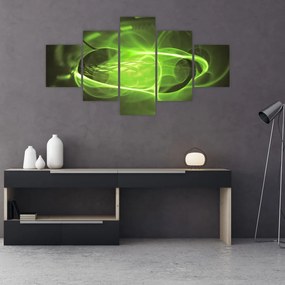 Nowoczesny abstrakcyjny obraz (125x70 cm)