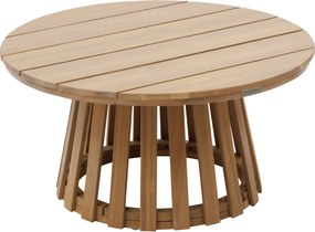 Stolik ogrodowy z drewna akacji, Ø 80 cm, OSUNA