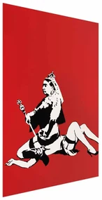 Plakat Banksy: Queen Victoria 21x30 cm bez ramy bez marginesu ARTGEIST B