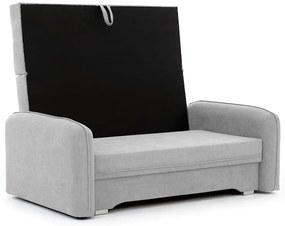 Sofa rozkładana z funkcją spania LAINE jasnoszara ELTAP