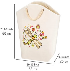 Tekstylny kosz na pranie 58 l Rollin'Art Libelle – Wenko