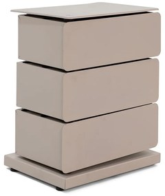 Szarobeżowa metalowa komoda 37x54,5 cm Joey – Spinder Design