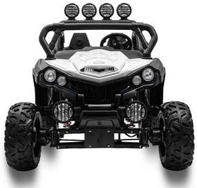Baby Mix Elektryczny samochód dla dzieci Buggy Road 4 x 4, biały