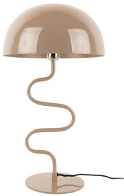 Lampa stołowa grzybek TWIST, metalowa, wys. 54 cm