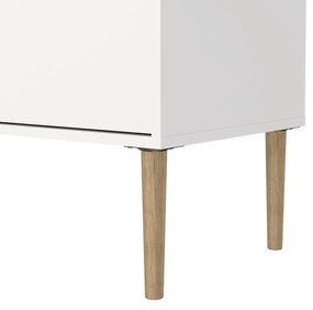 Biała szafka pod TV 177x57 cm Media – Tvilum