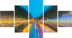 Obraz - Obraz abstrakcji (125x70 cm)