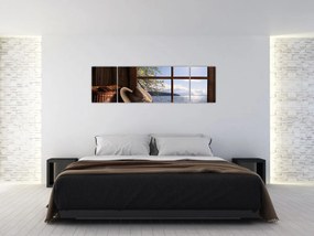 Obraz - Rybackie wyposażenie (170x50 cm)