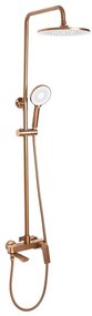 REA-P2418 - Zestaw prysznicowy z baterią AVALON szczotkowana miedź