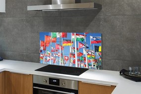 Szklany Panel Flaga Narodowa