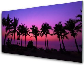 Panel nad blat kuchenny Palmy W Tropikalnym Słońcu