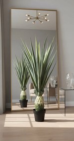 Agawa Sztuczna Roślina w Doniczce Aloes 120 cm Nowoczesna Dekoracja Do Domu i Biura o Realistycznych Zielonych Liściach