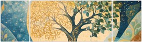 Obraz – Drzewo życia w księżycu (170x50 cm)