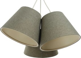 Lampa wisząca ENTURO TRIO zielona