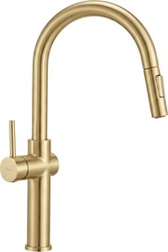 Bateria kuchenna Rea Fresh High Złota Szczotkowana