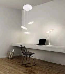Designerska lampa stołowa z oświetleniem LED Vinyl T