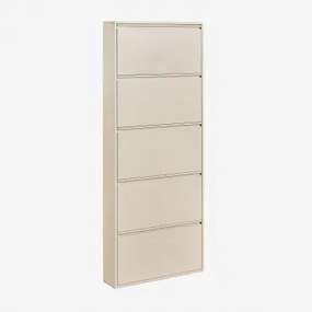 Stojak Na Buty Logan Steel Kremowa Tapioca & 5 Drzwi - Sklum