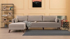Sofa narożna Bella Narożnik Lewy 1 Kremowy