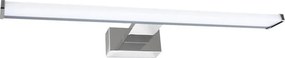 Oświetlenie LED do lustra łazienkowego MIRORE LED/8W/230V 40 cm IP44 błyszczący chrom