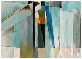 Obraz na szkle - Abstrakcja (70x50 cm)