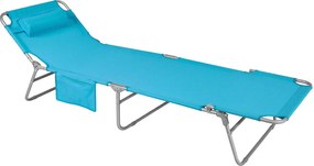 SoBuy Składany leżak z zagłówkiem OGS35-B