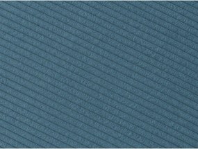 Niebieska sztruksowa sofa 242 cm Giorgia – Bobochic Paris