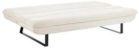 Biała rozkładana sofa 200 cm Arbonne – Actona