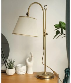 Lampa stołowa z abażurem L-B1W