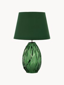 Lampa stołowa ze szklaną podstawą Crystal Velvet