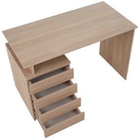 Biurko HANY NEW, dąb sonoma