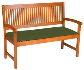 Siedzisko LIFE do ławki 2-osobowej 120 x 45 x 4 cm, zielone