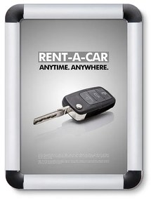 Ramy plakatowe A5, zaokrąglone narożniki